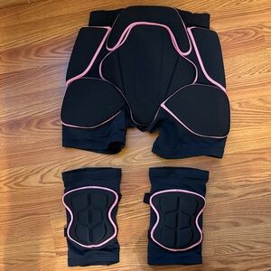 Black and Pink Padded Sports Gear